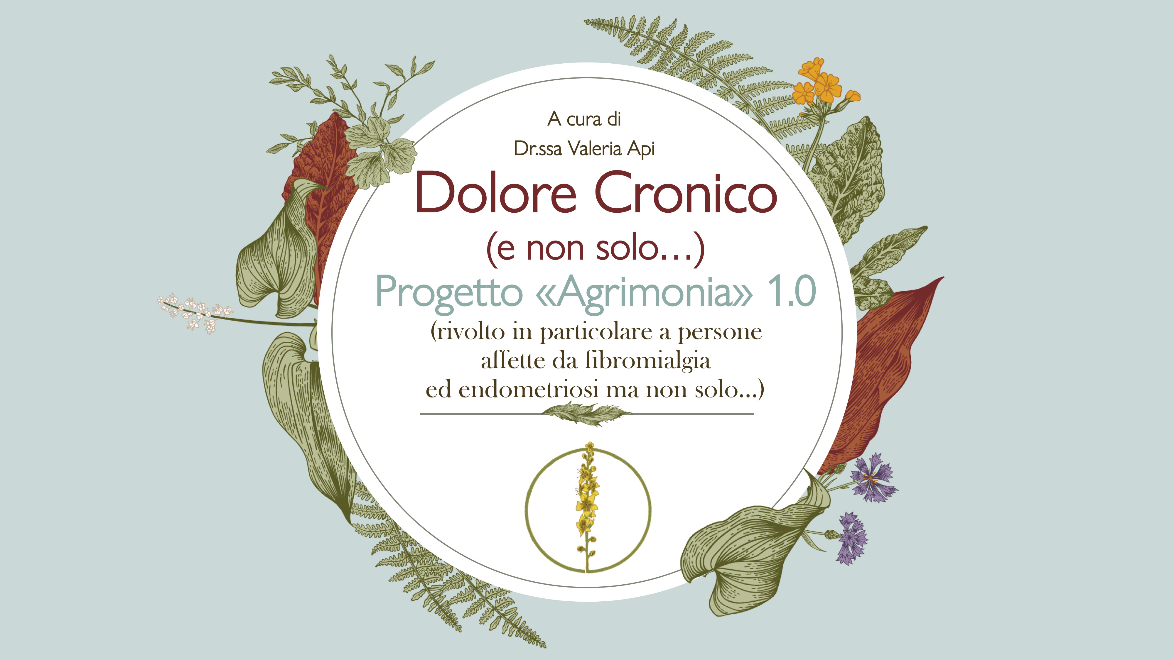 Dolore Cronico Progetto Agrimonia 1.0